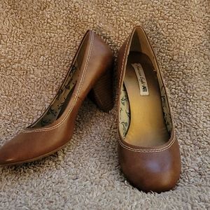 Brown AE heels
